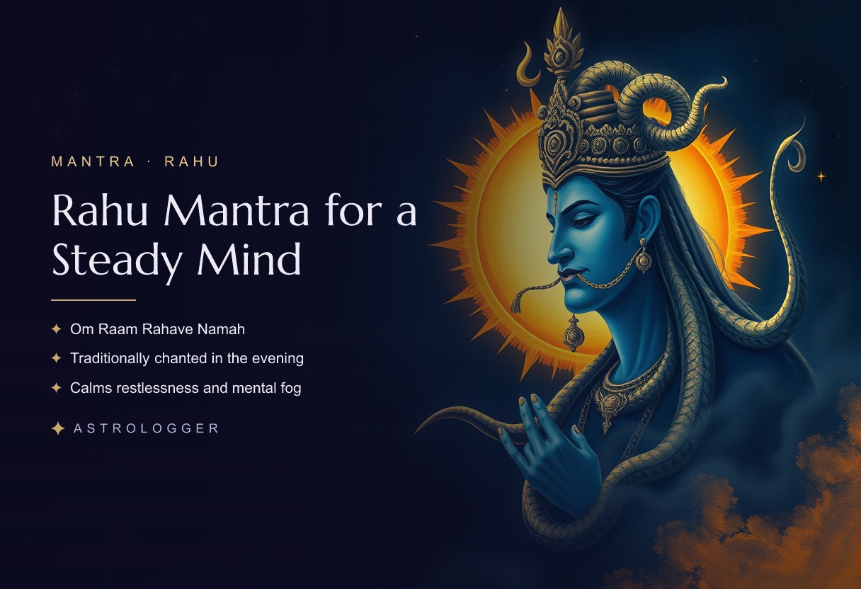 Rahu Mantra: Powerful Chants for Calm and Success