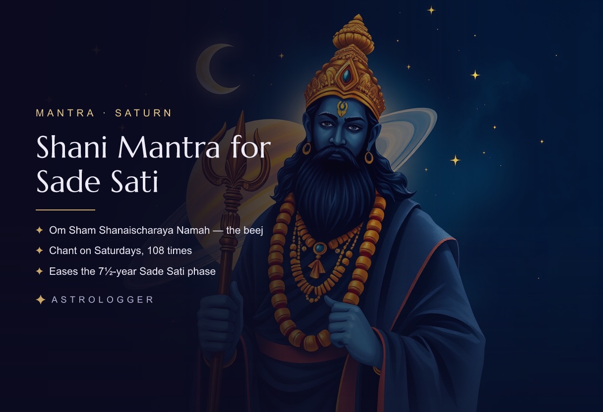 Shani Mantra: Powerful Saturn Mantras for Sade Sati & Meaning